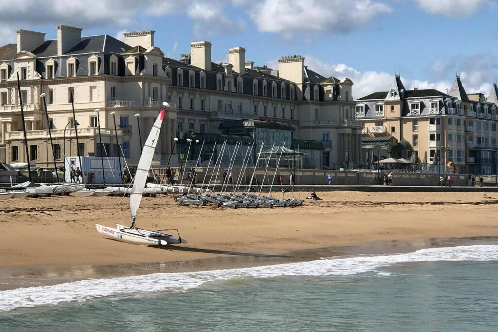 Ideal - Plage, Jardin & Jacuzzi, Proche Plage Et Thalasso - 1 A 6 Personnes Saint-Malo Kültér fotó